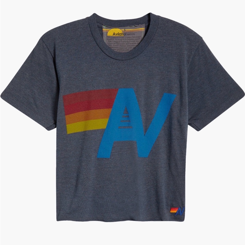Aviator Nation Boyfriend Tee Size S